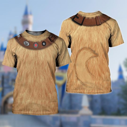 Up Costume Cosplay 3D Shirt, Dug Golden Retriever Halloween Costume Shirt, Inspired Movie Cosplay All Over Print 3D Group Matching Tee