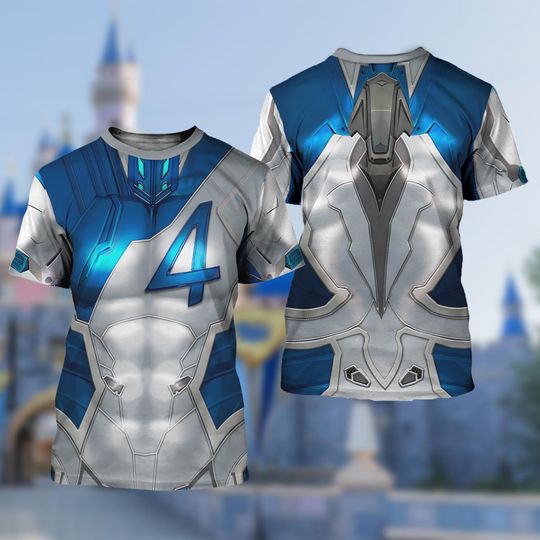 Marvel Rivals Fantastic Four Costume Shirt, Fantastic Four First Steps Shirt, Fantastic 4 Costume, Halloween Party Shirt