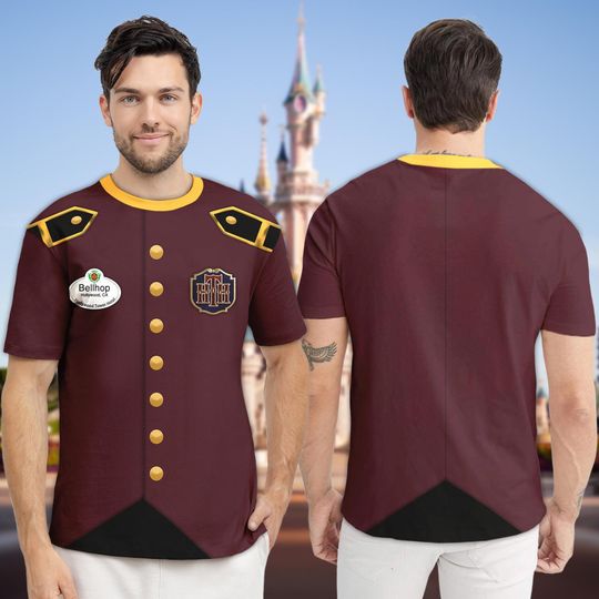 Tower Hotel 3D Costumes Shirt, Fantasy Movie Inspired T-shirt, Halloween Costume For Family Group T shirt, Character Matching Cosplay