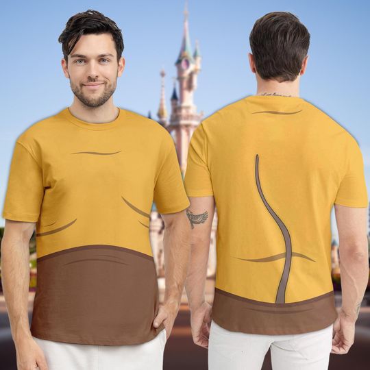 Gus Gus Costume 3D Shirt, Shirt For Men, Cinde Animal Kingdom T-Shirt, Gus Gus Cosplay Costume, Halloween Costume For Family Group