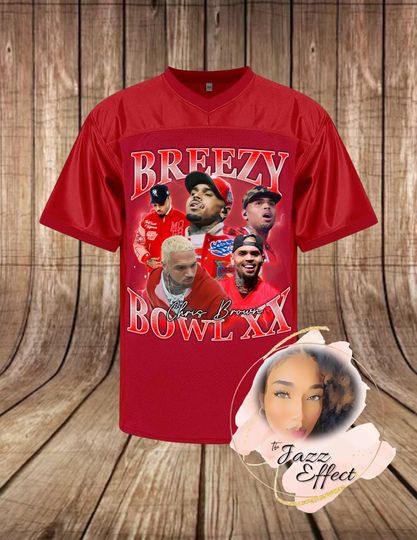 Chris Brown World Stadium Tour Jersey- Breezy Bowl