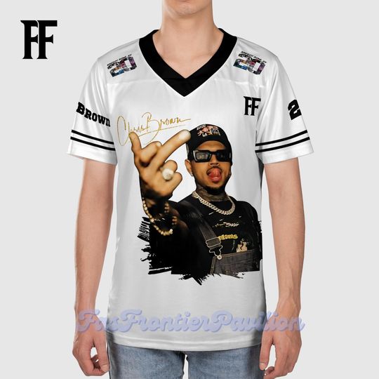 Chris Brown Football Jersey, Chris Brown Breezy Bowl XX Jersey, Breezy Bowl XX Shirt, Chris Brown Shirt, Breezy Bowl 2025 Tee