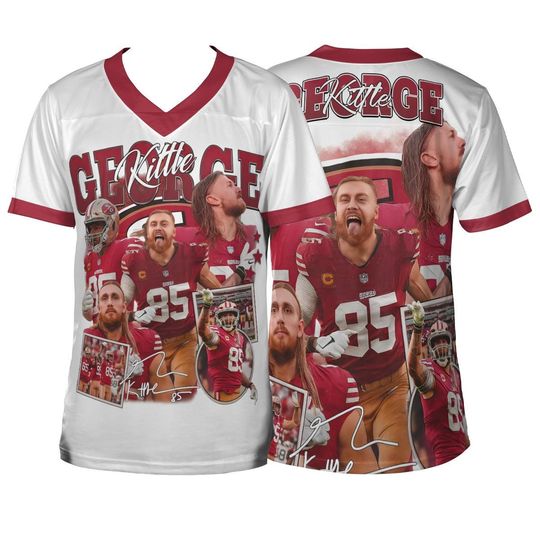 George Kittle Football Jersey - Texas Football Jersey