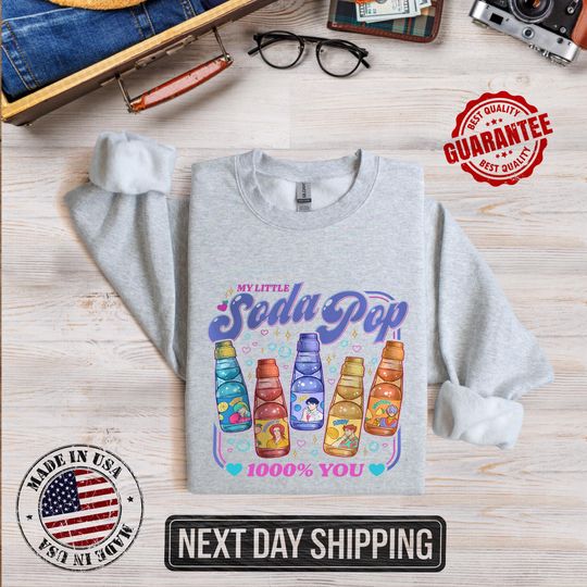 Saja Boys Soda Pop Kpop Demon Hunters Sweatshirt, Saja Boys Sweatshirt, Kpop Movie ShirtSweatshirt