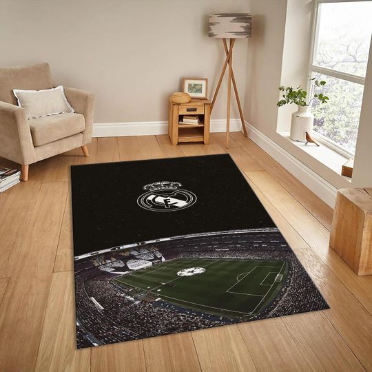 Rêal Madrid Rug, Soccer Rug, Custom Rug, Area Rug, Sport Rug,RMA Fan Rug,Living Room Rug
