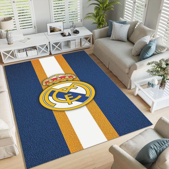 Rêal Madrid Rug, Champion Rug, Stylish Rug,Hala Madrid, Chic Rug
