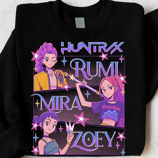 Saja boys Kpop Huntrix Sweatshirt, Saja boys Merch, Derpy Tiger Sweatshirt, Gift for Huntrix, Saja Boys Fans, Gift for Kpop Fans Sweatshirt