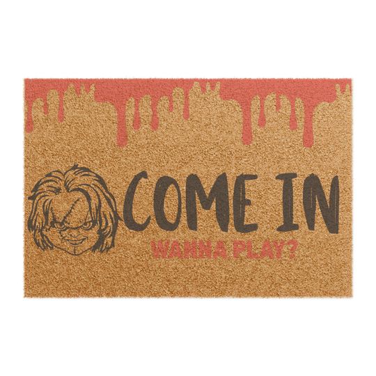 Discover Spooky Welcome Doormat - Halloween Decor, Funny Door Mat, Seasonal Home Accent, Unique Gift for Housewarming, Indoor/Outdoor Mat