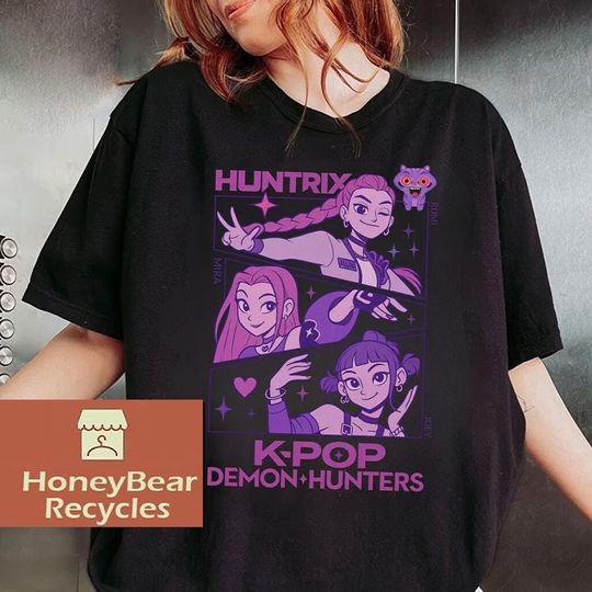 Saja Boys Boy Band T-Shirt, Kpop Demon Movie Shirt, Demon Hunters Merch, Kpop Huntrix Tee, Gift for Fan