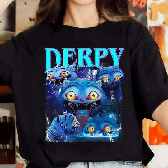 Discover Kpop Demon Hunters Tiger T-Shirt, Derpy the Tiger And Bird Demon Hunter Tiger, Hunters Tiger Shirt, Kpop Saja Boys Merch Gift