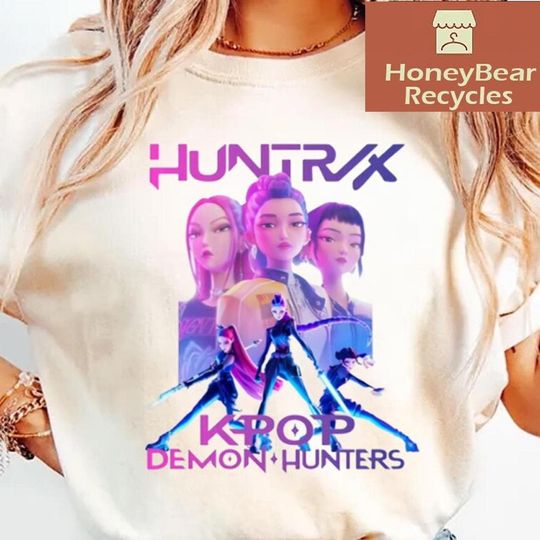 Saja Boys Boy Band T-Shirt, Kpop Demon Movie Shirt, Demon Hunters Merch, Kpop Huntrix Tee, Gift for Fan