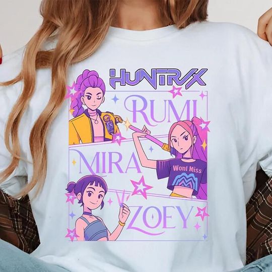 Saja Boys Boy Band T-Shirt, Kpop Demon Movie Shirt, Demon Hunters Merch, Kpop Huntrix Tee, Gift for Fan