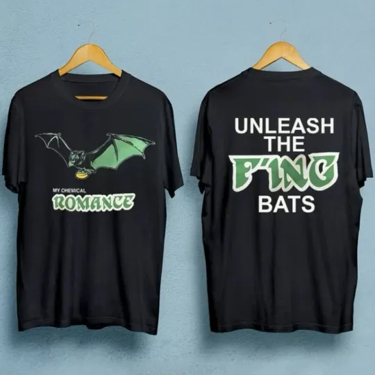 MCR Philly Tour 2025 MCR Unleash The F'ing Bats T-shirt