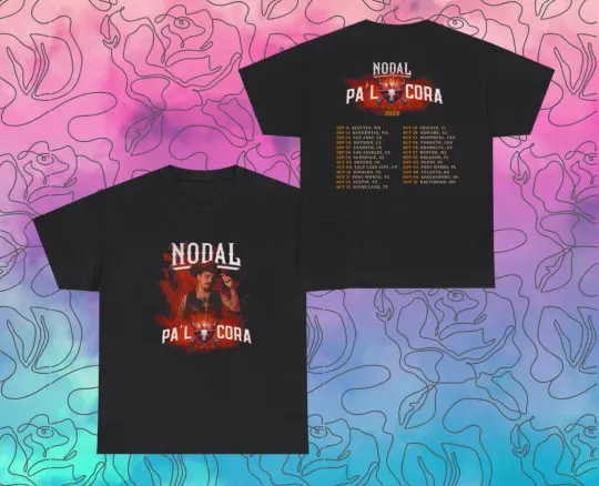 Christian Nodal Pa'l Cora Tour 2024 T-shirt