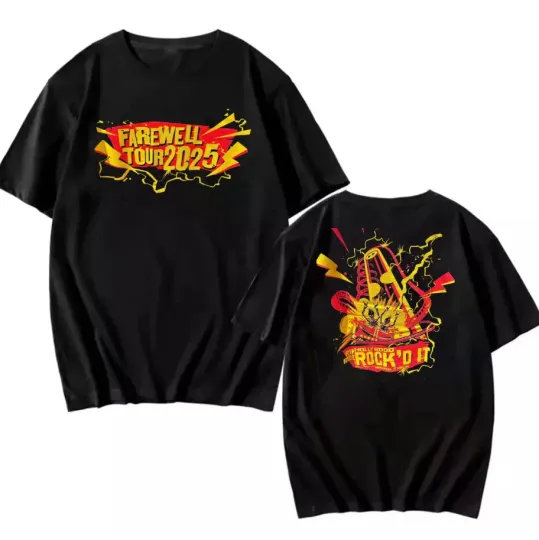 Hollywood Rip Ride Rockit Farewell Tour 2025 T-shirt
