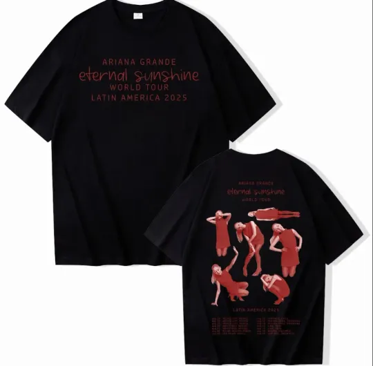Ariana Eternal Sunshine Tour 2025 T-shirt