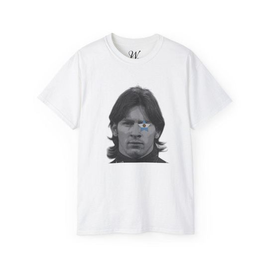 Wxnderkidz Messi Shirt, Football Fan,Soccer Fan Apparel
