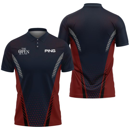 Dark Blue Red Ping 152nd Open Championship Polo Shirt