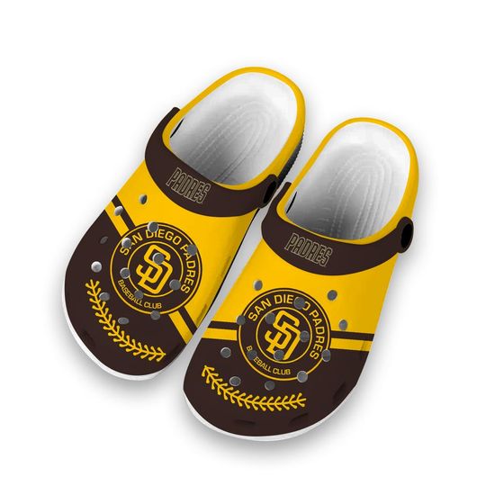 San-Diegos Team Padres Baseball Slippers Clogsband Clogs For Adults Hot