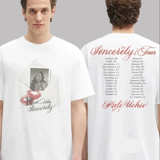 Kali Uchis The Sincerely Tour 2025 T-shirt