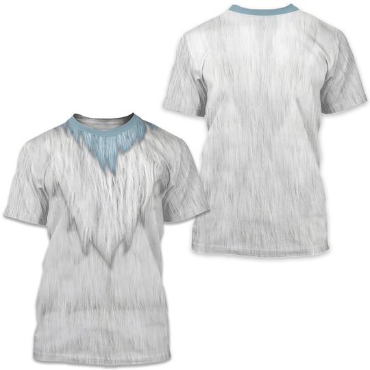 Yeti Unisex Shirt, Expedition Everest Mountain Inspired Costume, Abominable Snowman Outfits, The Monster Cosplay, Animal Kingdom Costumes