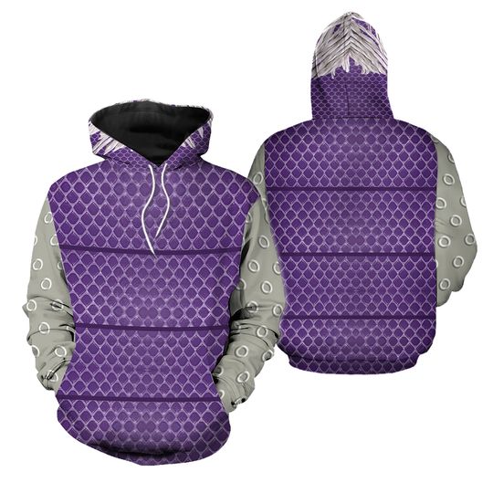 Boo Monsters Inc 3D Halloween Hoodie Joggers Set, Monsters Inc Cosplay Costume, Boo All-Over Print Outfit