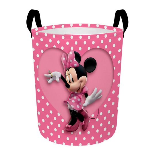 Minnie Mouse Cartoon Laundry Basket