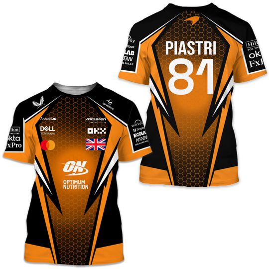 Oscar Piastri 3D Apparel – 11838