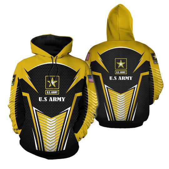 US ARMY SKULL D ALL OVER PRINT 3D HOODIE All Over Print Mother Day Gift Us size