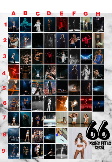 TATE MCRAE Miss Possessive Tour Poster