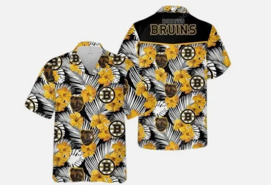 Discover Boston Bruins National Hockey League Tropical Hawaiian Shirt