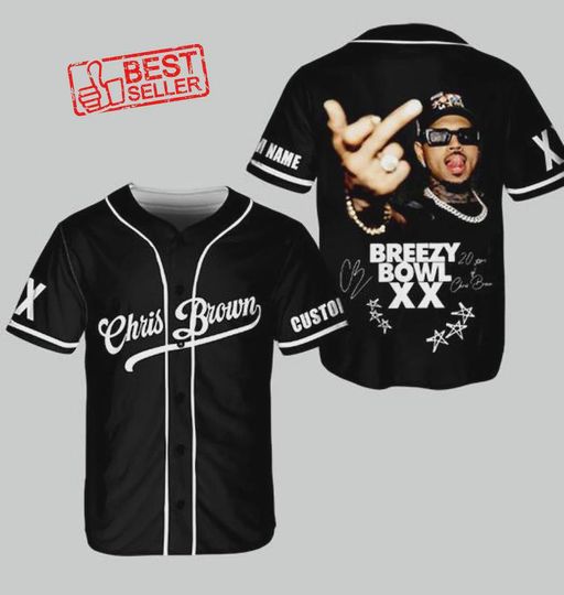 Discover Personalized Chris Brown Jersey, Breezy Bowl XX Shirt