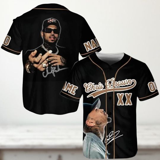 Discover Personalized Breezy Bowl XX Baseball Jersey, Chris Brown Tour Jersey Shirt, Breezy Bowl XX Baseball Shirt, Chris Brown XX Jersey