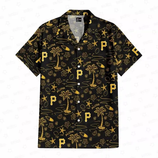 Discover Pittsburgh Baseball Team Piratess Hawaiian Shirt , Button Down, Gift for Fan