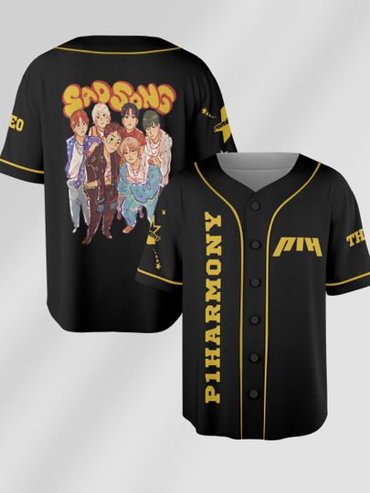 Discover P1Harmony Baseball Jersey – Stylish P1USTAGE Concert Tour Merch