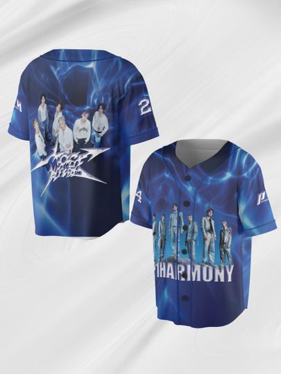 Discover Concert Tour Jersey – P1Harmony P1USTAGE Baseball Style Merch