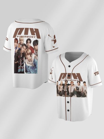Discover P1Harmony P1USTAGE Baseball Jersey – Concert Tour Fan Merch