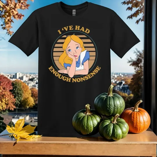 Discover Disney Alice in Wonderland Unisex T-Shirt Men Women