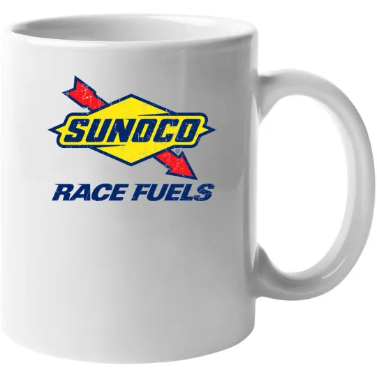 Sunoco Race Fuels Auto Car Motorcycle Parts Mug
