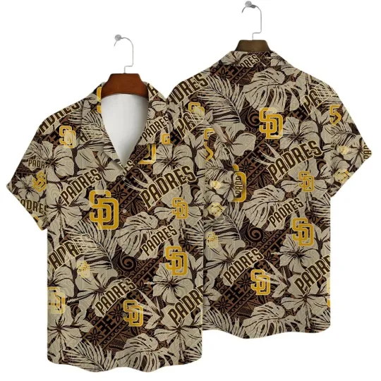Discover San Diego Padres Island Heritage Hawaiian Shirt, Gift for Fan