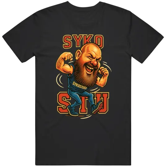 Discover Syko Stu Wrestler T-Shirt