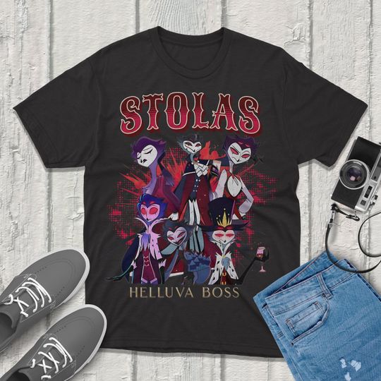 Discover Stolas Helluva Boss T-Shirt: Stylish Trendy Apparel Featuring Your Favorite Characters