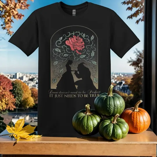 Discover Beauty and the Beast Quotes Enchant T-Shirt Unisex Men Women