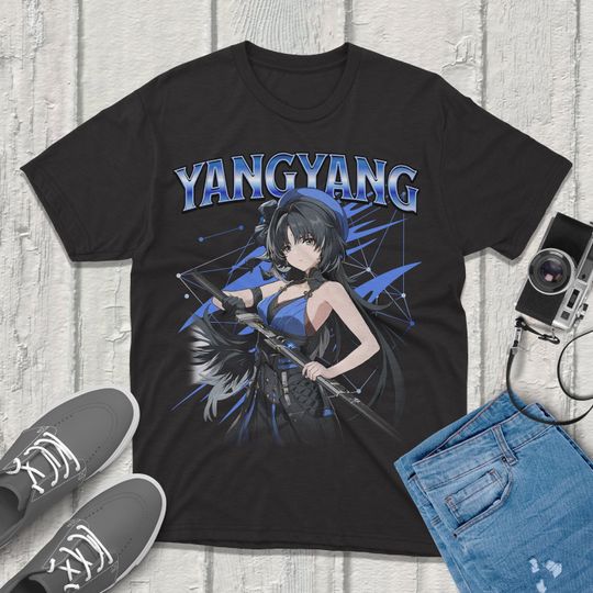 Discover Yangyang Wuthering Waves Shirt Vintage Streetwear