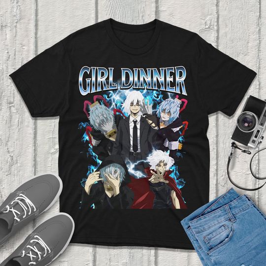 Discover Shigaraki Hero Anime T-Shirt Unisex Vintage Streetwear