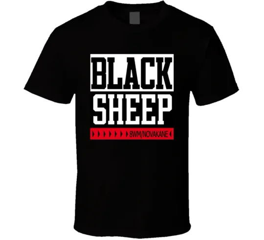Discover Black Sheep Music Album Rap Hip Hop T-Shirt