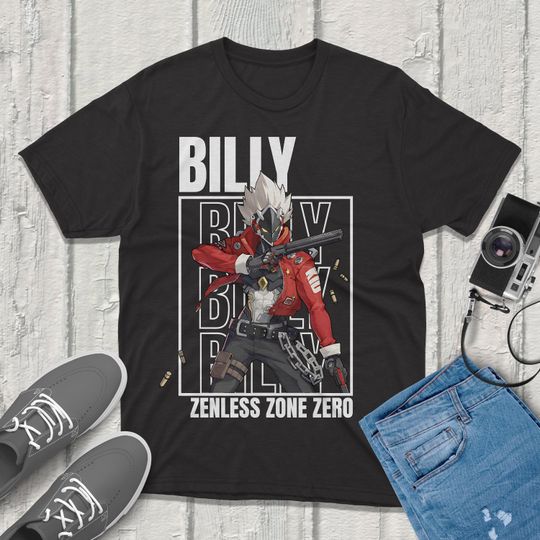 Discover Billy Zenless Zone Zero T-Shirt Streetwear