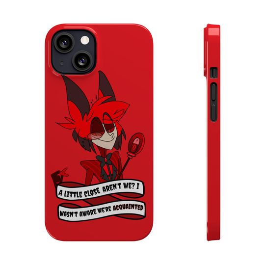 Alastor Hazbin Hotel iPhone Phone Case