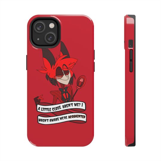 Alastor The Radio Demon Hazbin Hotel iPhone Case