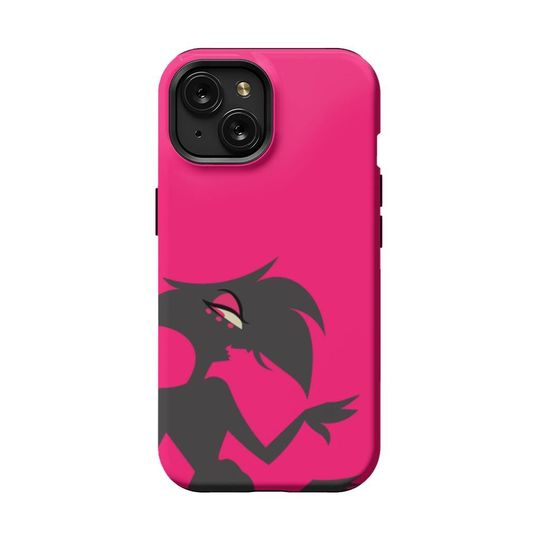 Discover Hot Pink Angel Dust Silhouette Tough Phone Case